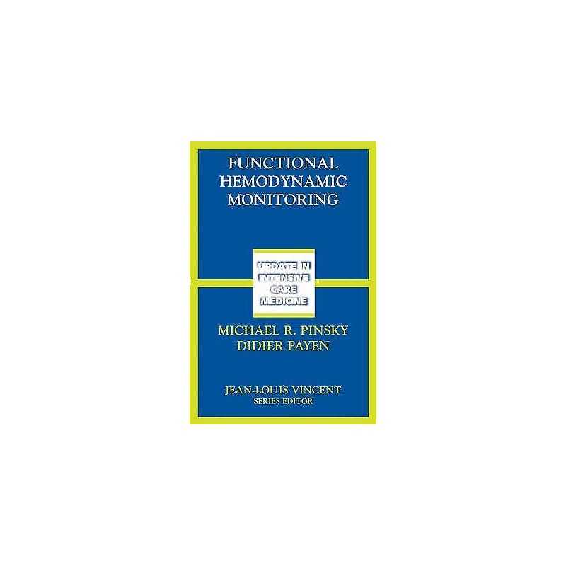Functional Hemodynamic Monitoring - 9783540229865