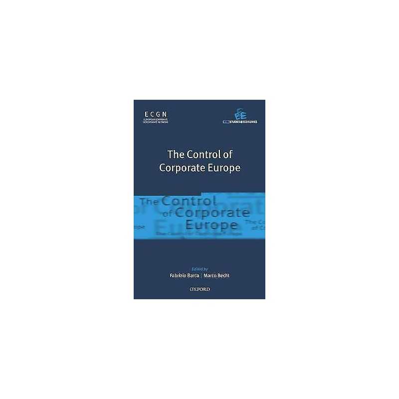 The Control of Corporate Europe - 9780199247424