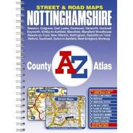 Nottinghamshire County Atlas Paperback Book