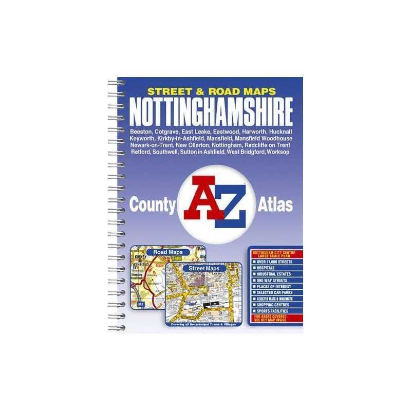 Nottinghamshire County Atlas Paperback Book