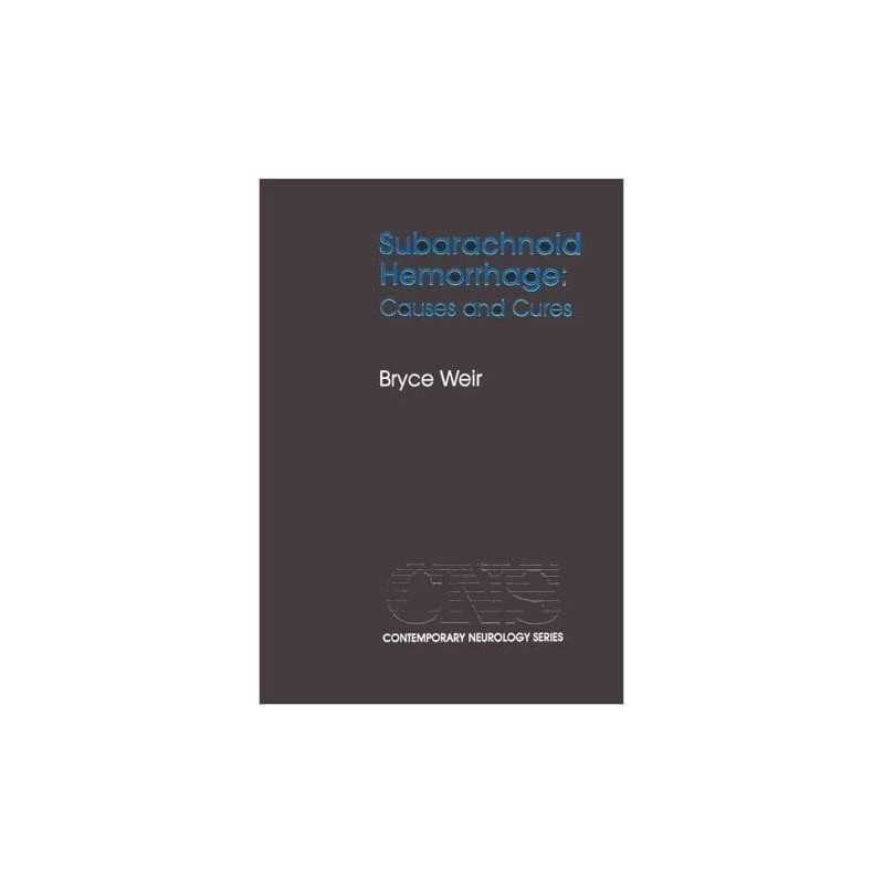Subarachnoid Hemorrhage - 9780195128758