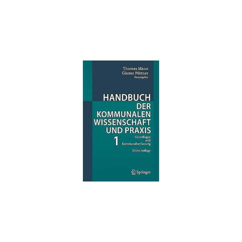 Handbuch der kommunalen Wissenschaft und Praxis - 9783540237938