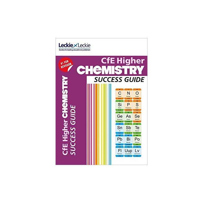 Success Guide for SQA Exam Revision - Higher Chemistry Revision Gui... by Leckie