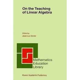 On the Teaching of Linear Algebra - 9789048155491