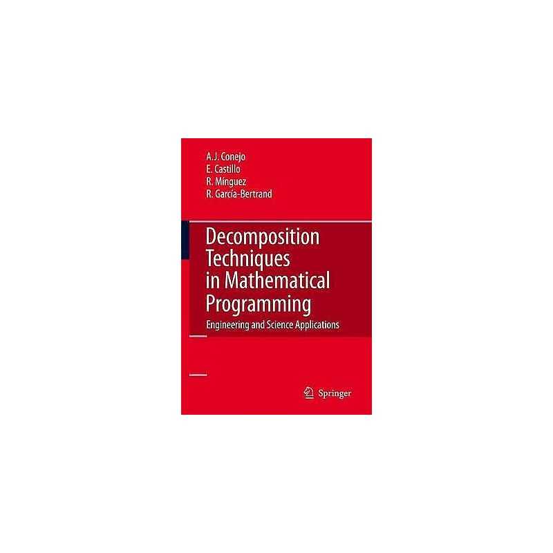 Decomposition Techniques in Mathematical Programming - 9783540276852