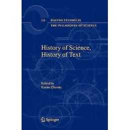 History of Science, History of Text - 9781402023200