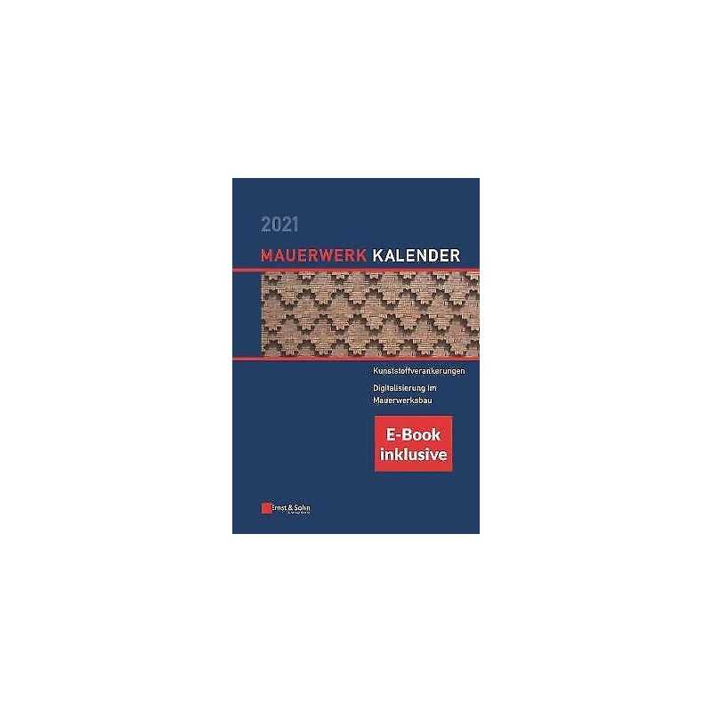 Mauerwerk-Kalender 2021 - 9783433033524