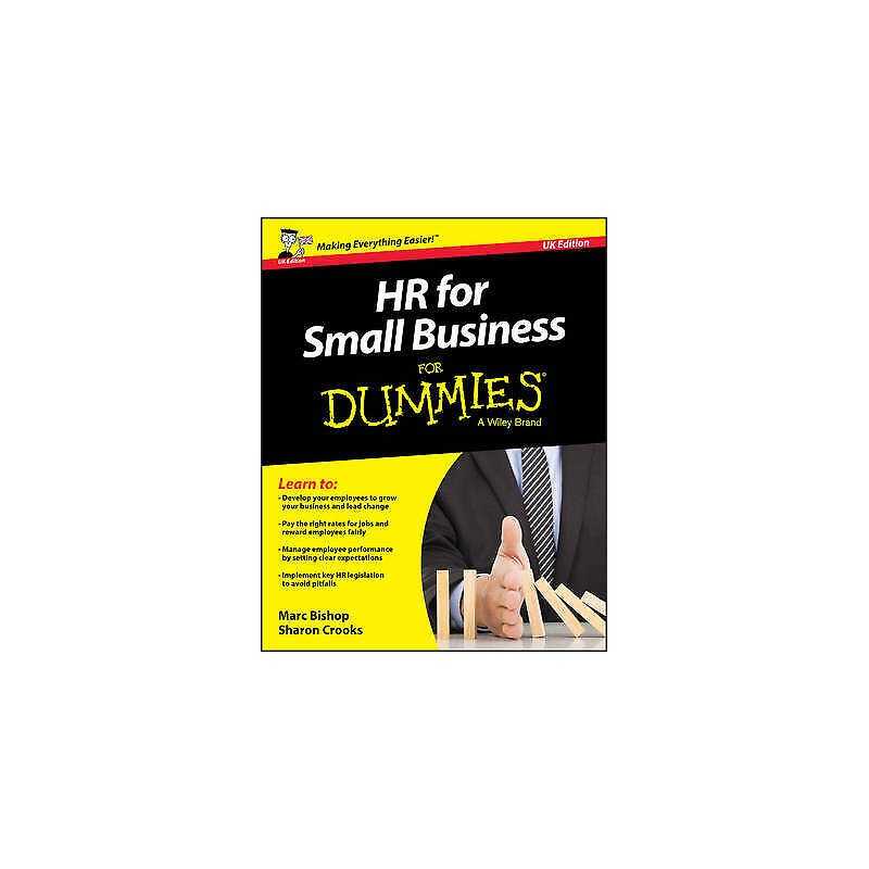 HR for Small Business For Dummies - UK - 9781119111320