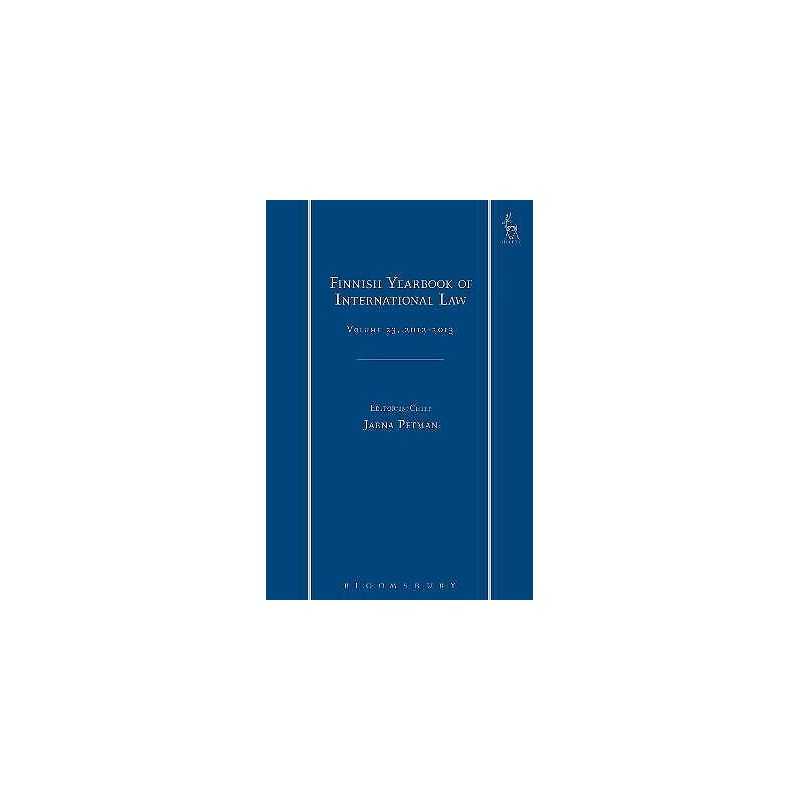 Finnish Yearbook of International Law, Volume 23, 2012-2013 - 9781849465663