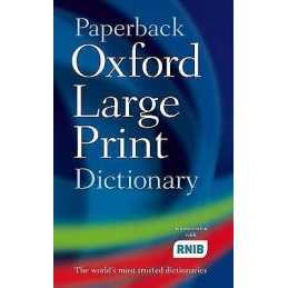 Paperback Oxford Large Print Dictionary - 9780199216307