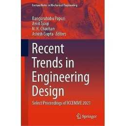 Recent Trends in Engineering Design - 9789811628993