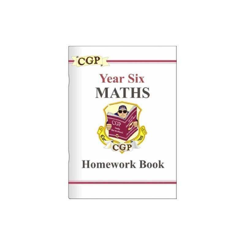 KS2 Maths Homework Book - Year 6 by CGP Books Paperback Book