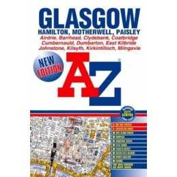 A-Z Glasgow Street Atlas by Geographers A-Z Map Company 1843480255
