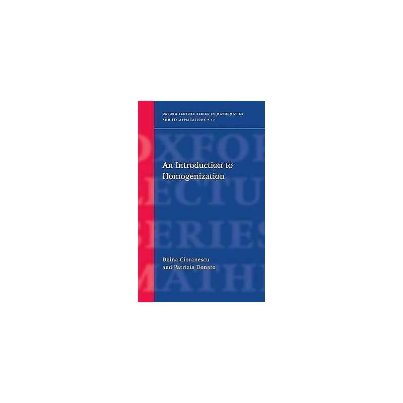 An Introduction to Homogenization - 9780198565543
