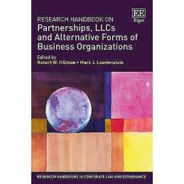 Research Handbook on Partnerships, LLCs and Alternative Forms... - 9781783474394