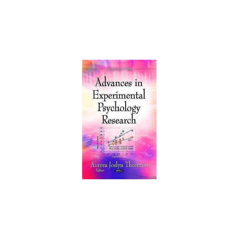 Advances in Experimental Psychology Research - 9781633213494
