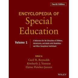 Encyclopedia of Special Education, Volume 1 - 9780470949382