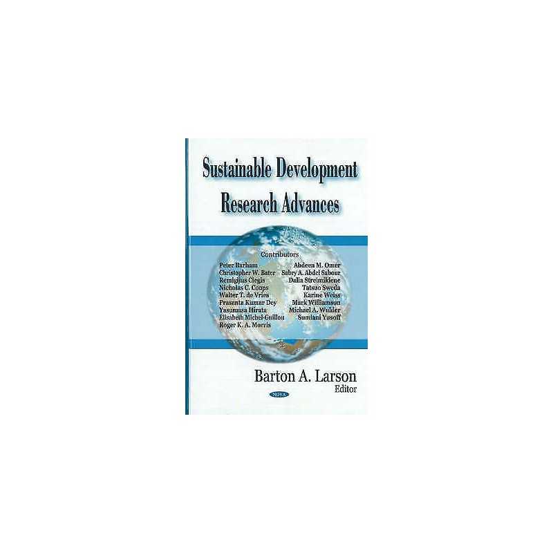 Sustainable Development Research Advances - 9781600218460