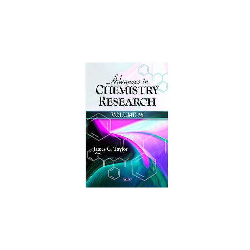 Advances in Chemistry Research - 9781634822428