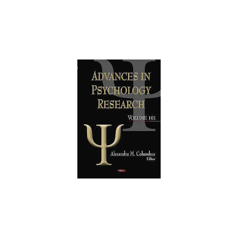 Advances in Psychology Research - 9781634638609