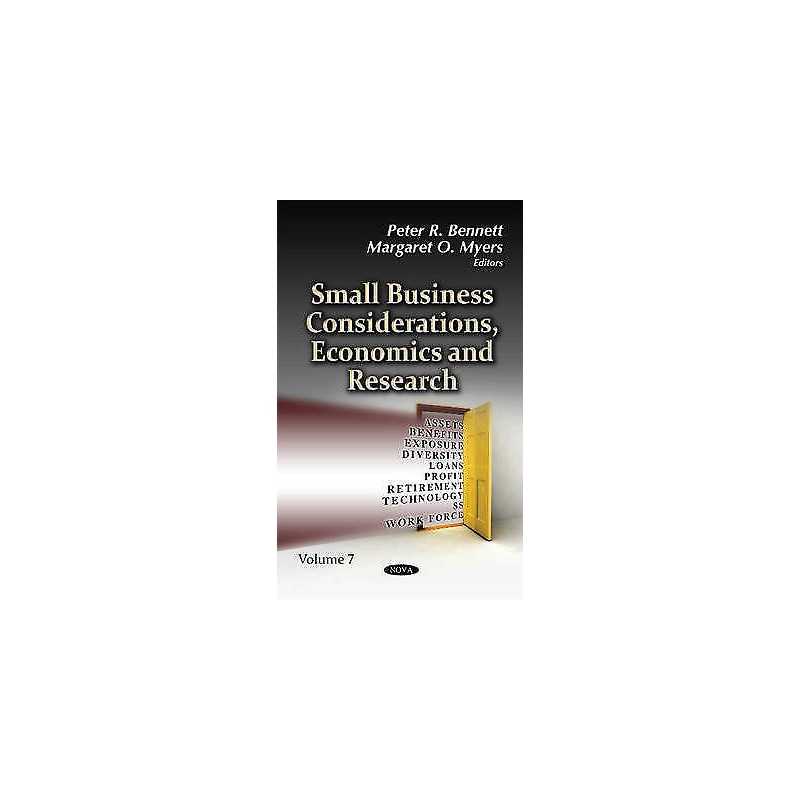 Small Business Considerations, Economics & Research - 9781634832427