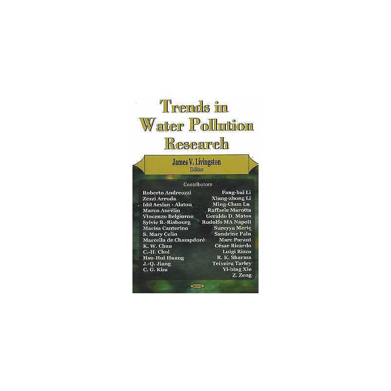 Trends in Water Pollution Research - 9781594543289