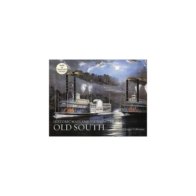 Historic Maps And Views Of The Old South - 9781579129194