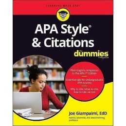 APA Style & Citations For Dummies - 9781119716440