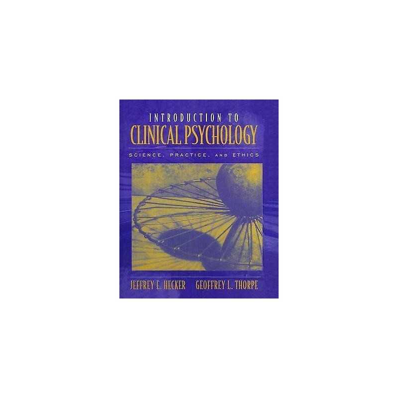 Introduction to Clinical Psychology - 9781138461901