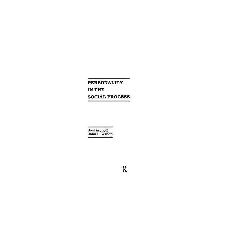 Personality in the Social Process - 9781138467392