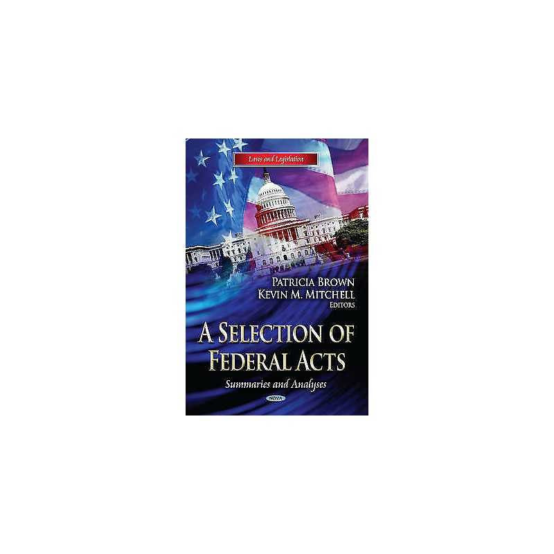 Selection of Federal Acts - 9781624170478