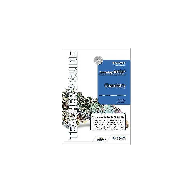 Cambridge IGCSE (TM) Chemistry Teachers Guide with Boost Sub... - 9781398310520