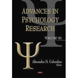 Advances in Psychology Research - 9781620814703