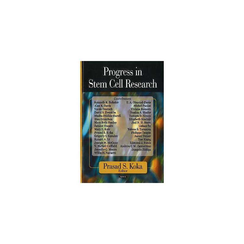 Progress in Stem Cell Research - 9781604560657