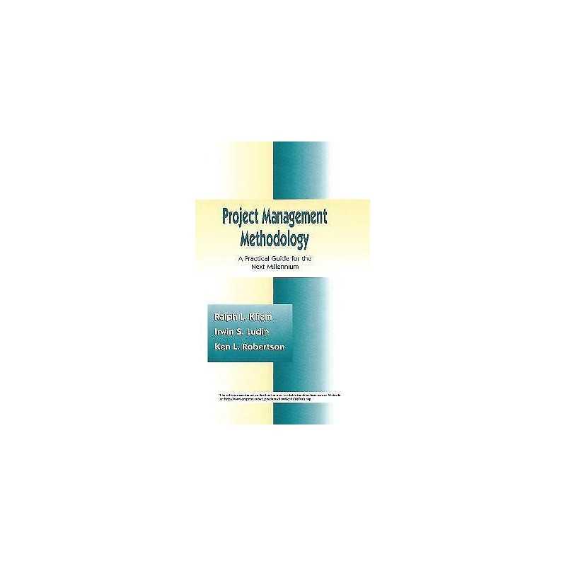 Project Management Methodology - 9780824700881