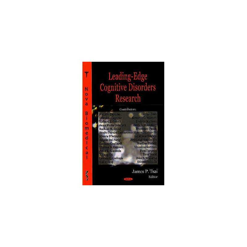 Leading-Edge Cognitive Disorders Research - 9781600218439