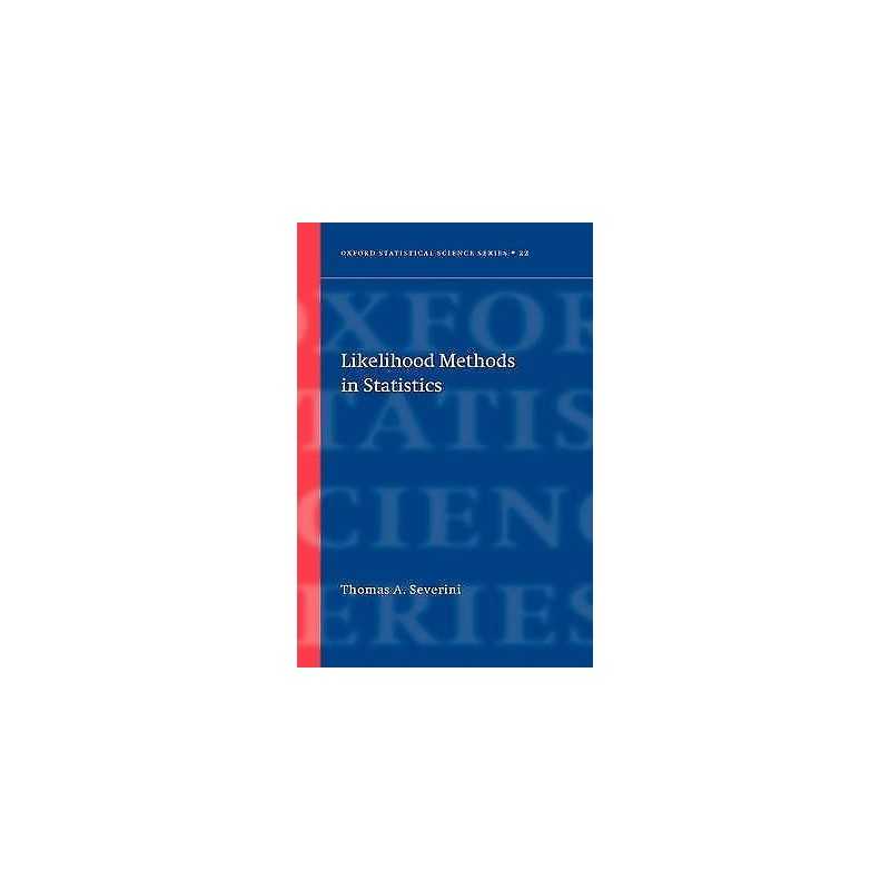 Likelihood Methods in Statistics - 9780198506508