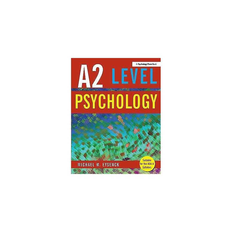 A2 Level Psychology - 9781138401648