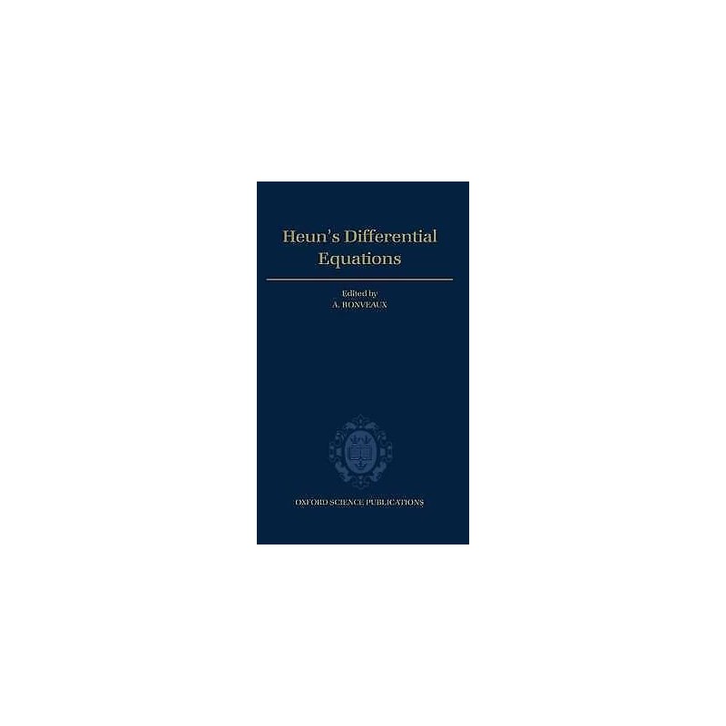 Heuns Differential Equations - 9780198596950