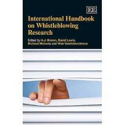 International Handbook on Whistleblowing Research - 9781781006788