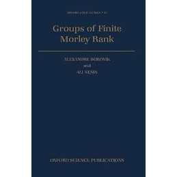 Groups of Finite Morley Rank - 9780198534457