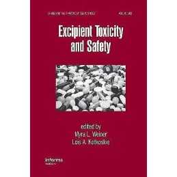 Excipient Toxicity and Safety - 9780824782108