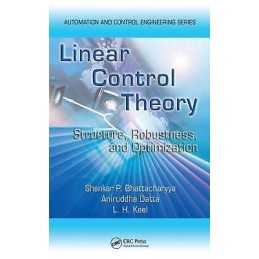 Linear Control Theory - 9780849340635