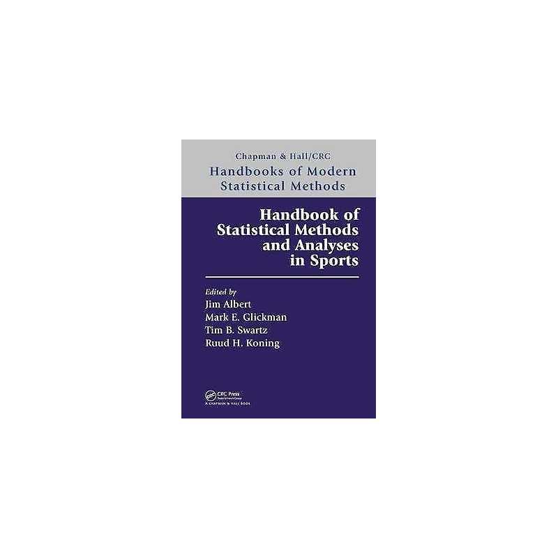 Handbook of Statistical Methods and Analyses in Sports - 9781498737364