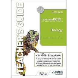 Cambridge IGCSE (TM) Biology Teachers Guide with Boost Subsc... - 9781398310476