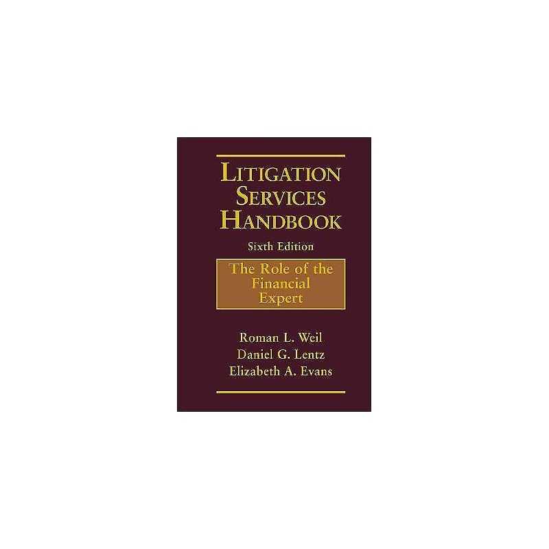 Litigation Services Handbook - 9781119166320