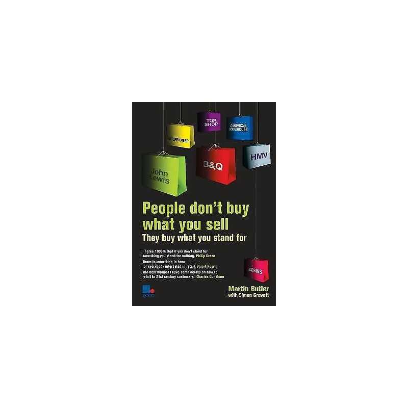People Dont Buy What You Sell - 9781852524975