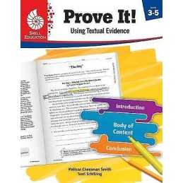 Prove It! Using Textual Evidence, Levels 3-5 - 9781425817008