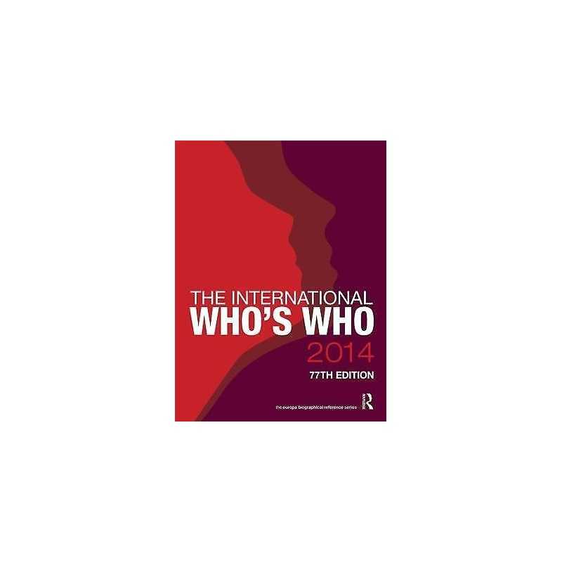 The International Whos Who 2014 - 9781857436846