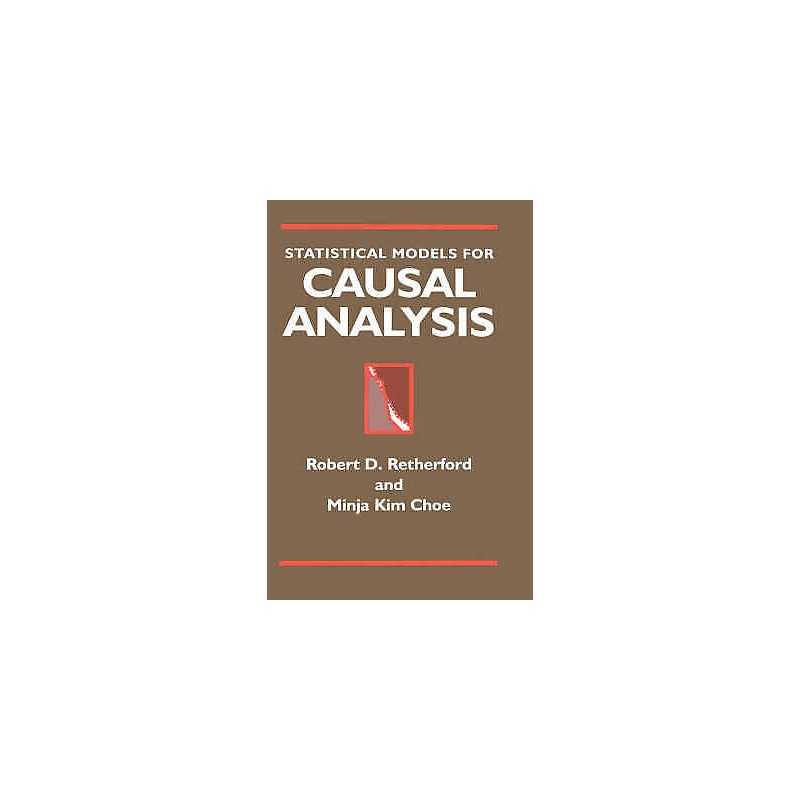 Statistical Models for Causal Analysis - 9780471558026